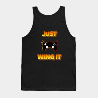 Just Wing It Video Game Controller Tank Top